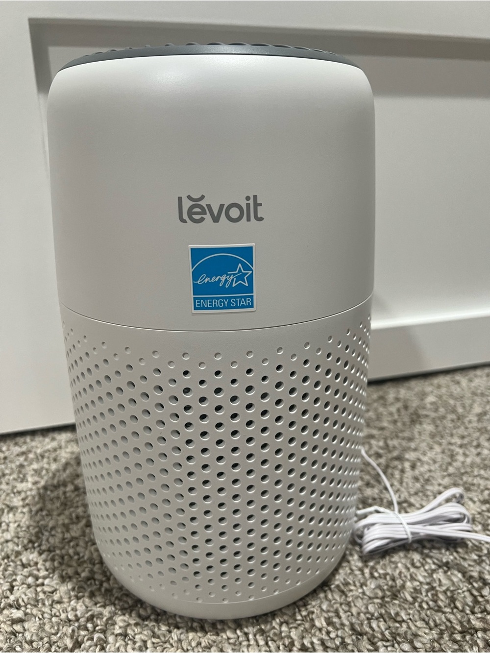 Levoit Core Mini-P Air Purifier HEPA Cleaner White Tested Working